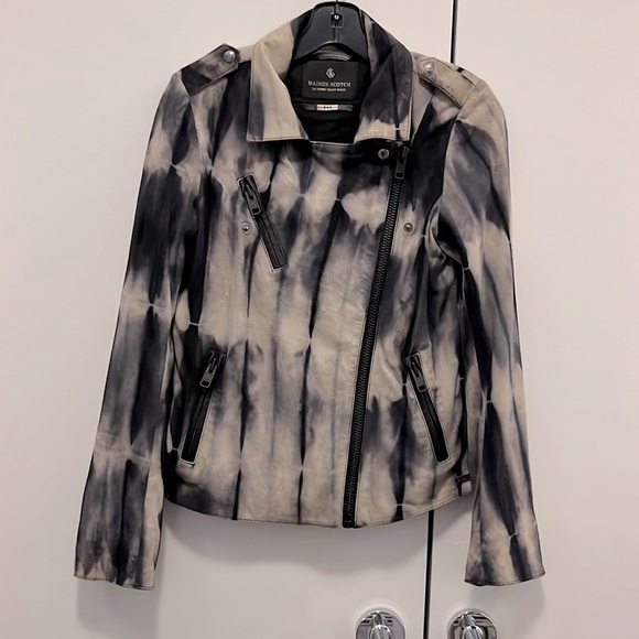 MAISON SCOTCH LEATHER MOTO JACKET - Picture 6 of 10